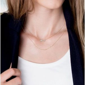🆕Stella & Dot Covet Pavé Adventure Necklace arrow